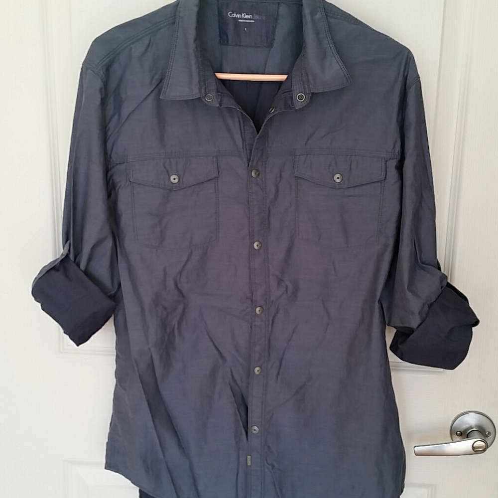 NWOT, Calvin Klein Jeans button down shirt